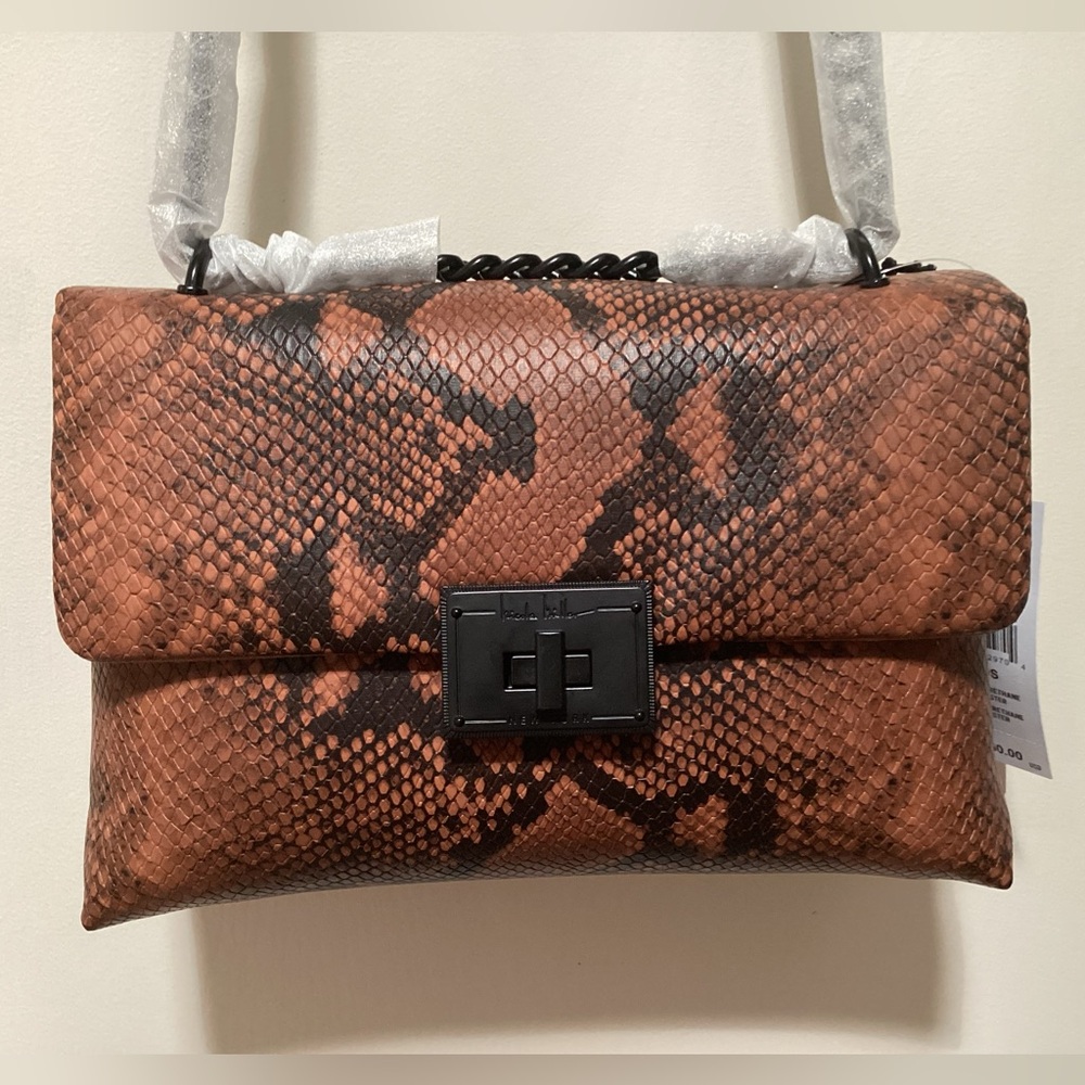 Nicole Miller (see listing) Snake Print Shoulder Bag